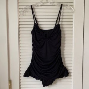 Juicy Couture Retro-style shirred one piece